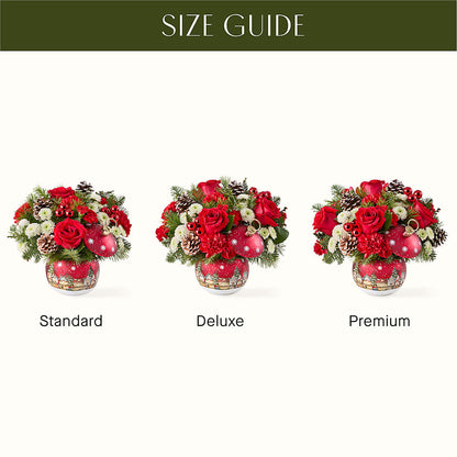 Christmas Carols Ornament –  For Get Me Not Florist, Williamston NC