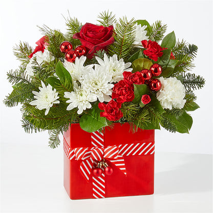 Presents Under the Tree Bouquet –  For Get Me Not Florist, Williamston NC