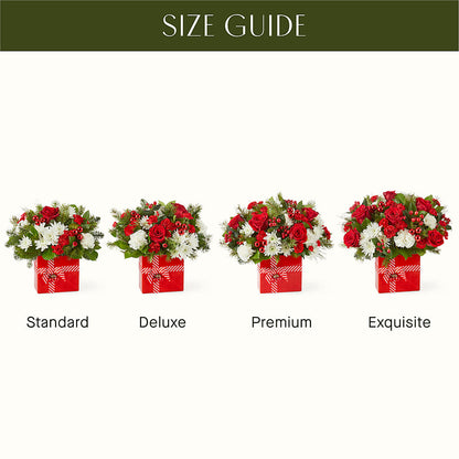 Presents Under the Tree Bouquet –  For Get Me Not Florist, Williamston NC