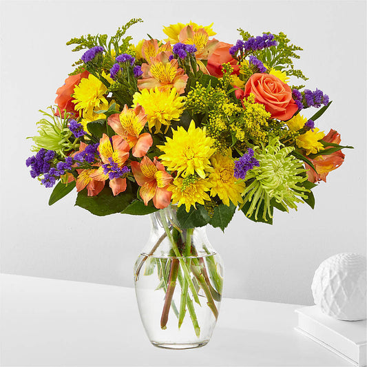 Marmalade Skies Bouquet –  For Get Me Not Florist, Williamston NC