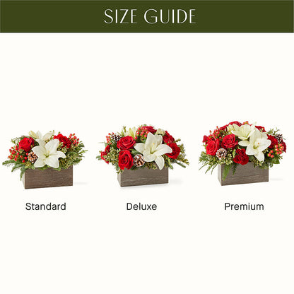 Snowy Wonderland Bouquet –  For Get Me Not Florist, Williamston NC