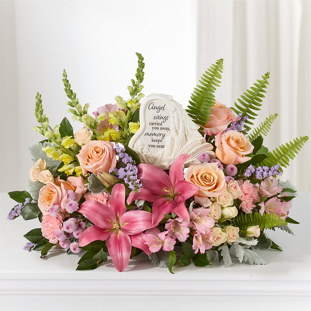 Gentle Light Arrangement –  For Get Me Not Florist, Williamston NC