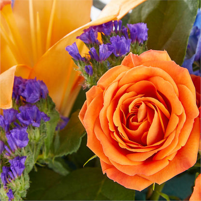Radiant Citrus Box Bouquet –  For Get Me Not Florist, Williamston NC