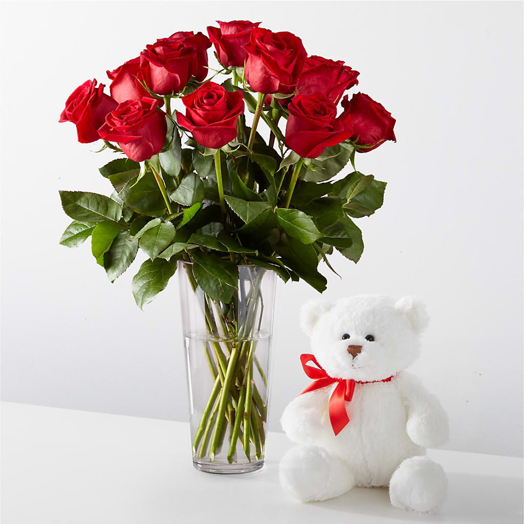 Romantic Long Stem Red Rose Bouquet Bundles –  For Get Me Not Florist, Williamston NC