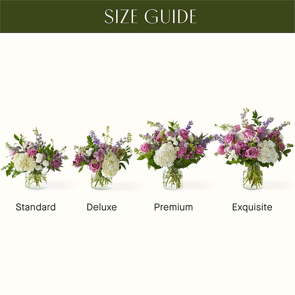 Violet Caress Bouquet –  For Get Me Not Florist, Williamston NC