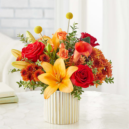 Scarlet Skies Bouquet –  For Get Me Not Florist, Williamston NC