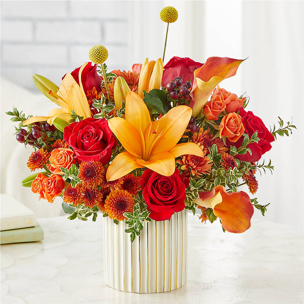 Scarlet Skies Bouquet –  For Get Me Not Florist, Williamston NC