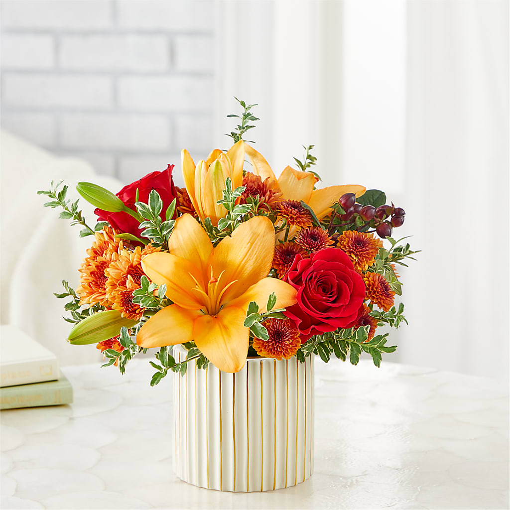 Scarlet Skies Bouquet –  For Get Me Not Florist, Williamston NC