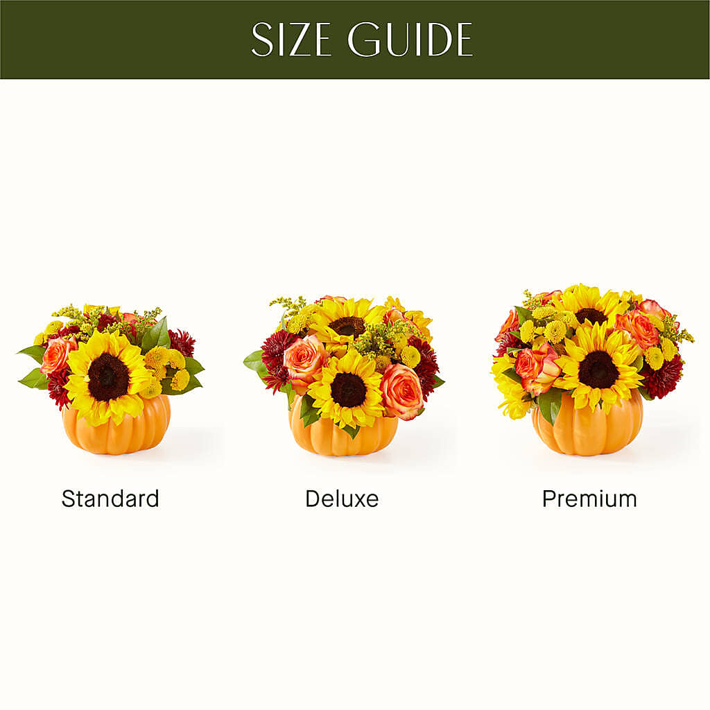 Golden Gourd Pumpkin Bouquet –  For Get Me Not Florist, Williamston NC