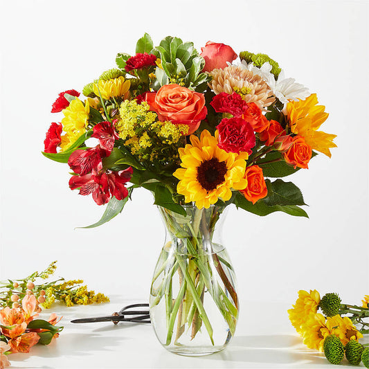 Fall Delight – A Florist Original –  For Get Me Not Florist, Williamston NC