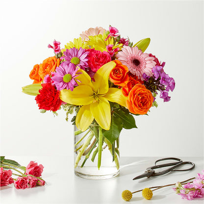 Cue the Confetti - A Florist Original –  For Get Me Not Florist, Williamston NC