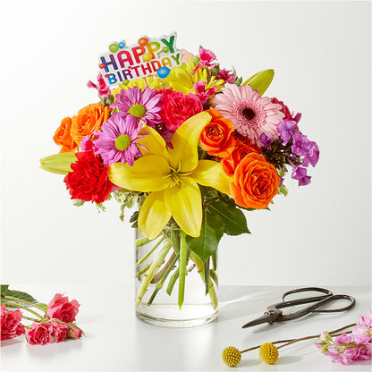 Cue the Confetti - A Florist Original –  For Get Me Not Florist, Williamston NC