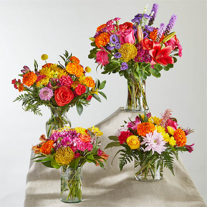 Feast of Color – A Florist Original –  For Get Me Not Florist, Williamston NC