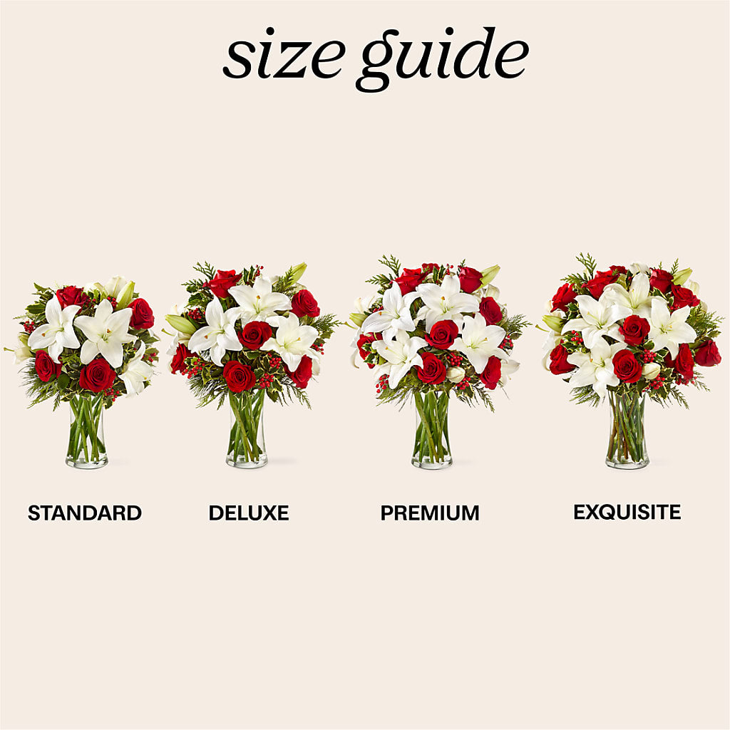 Sparkling Snowflakes Bouquet –  For Get Me Not Florist, Williamston NC