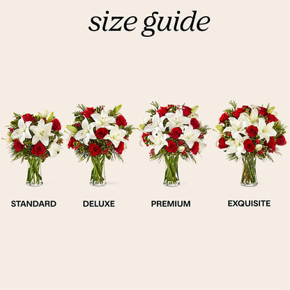 Sparkling Snowflakes Bouquet –  For Get Me Not Florist, Williamston NC