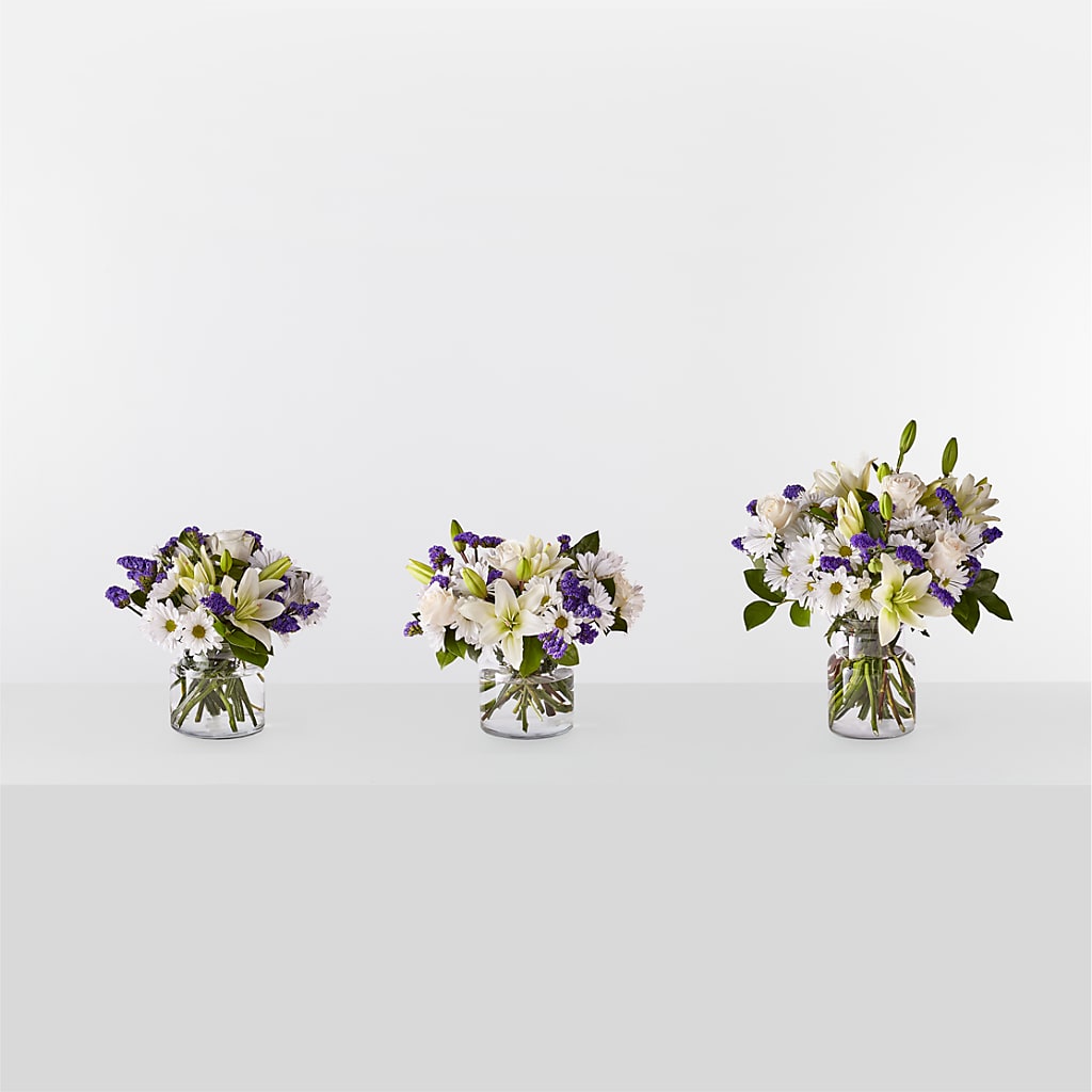 Beyond Blue Bouquet –  For Get Me Not Florist, Williamston NC