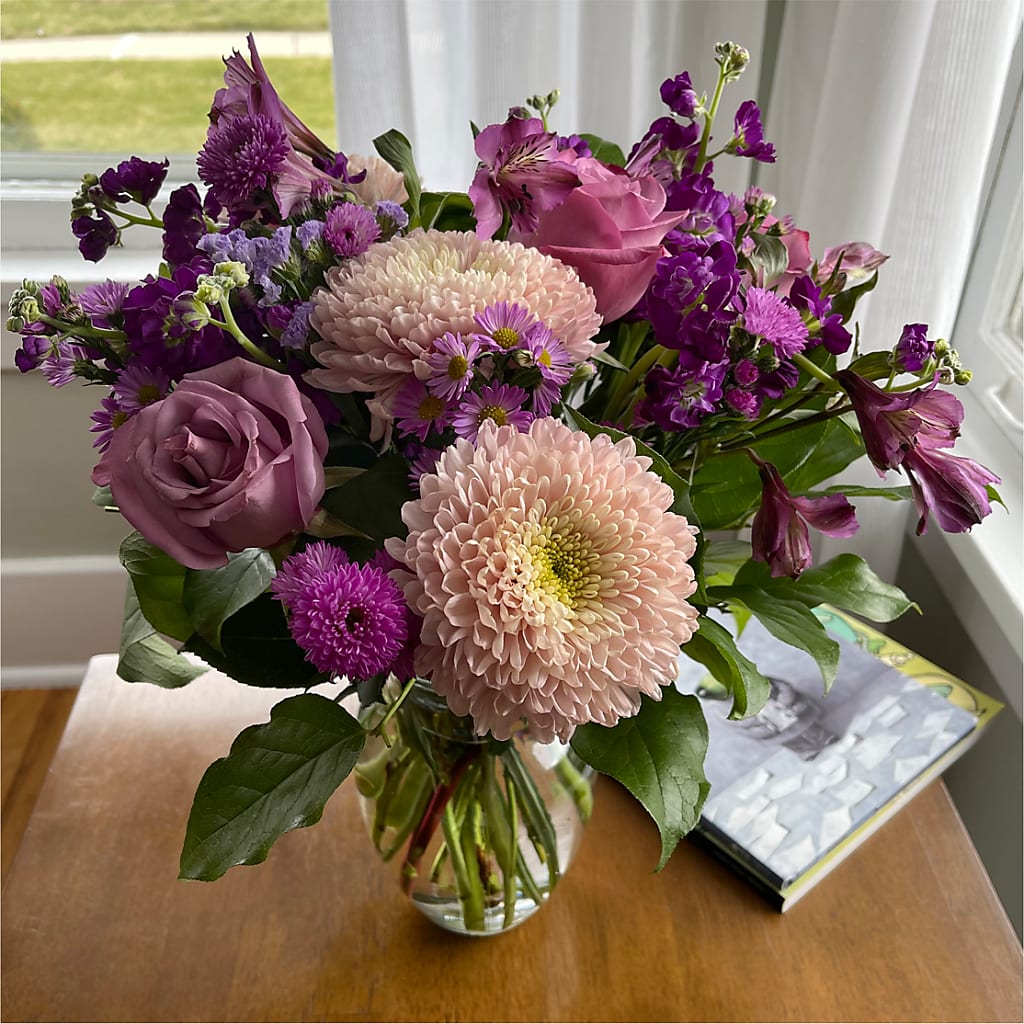 Ultraviolet Bouquet –  For Get Me Not Florist, Williamston NC