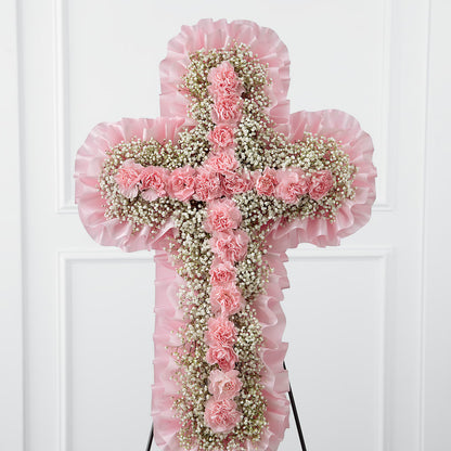 Angel's Cross Easel –  For Get Me Not Florist, Williamston NC