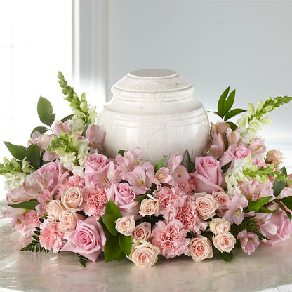 Blooms of Hope Cremation Adornment –  For Get Me Not Florist, Williamston NC