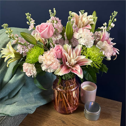 Pretty in Pink Bouquet –  For Get Me Not Florist, Williamston NC