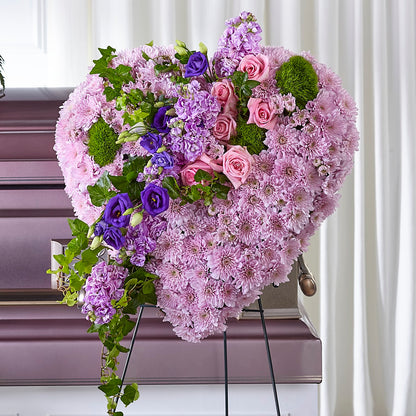 Treasured Love Standing Heart –  For Get Me Not Florist, Williamston NC