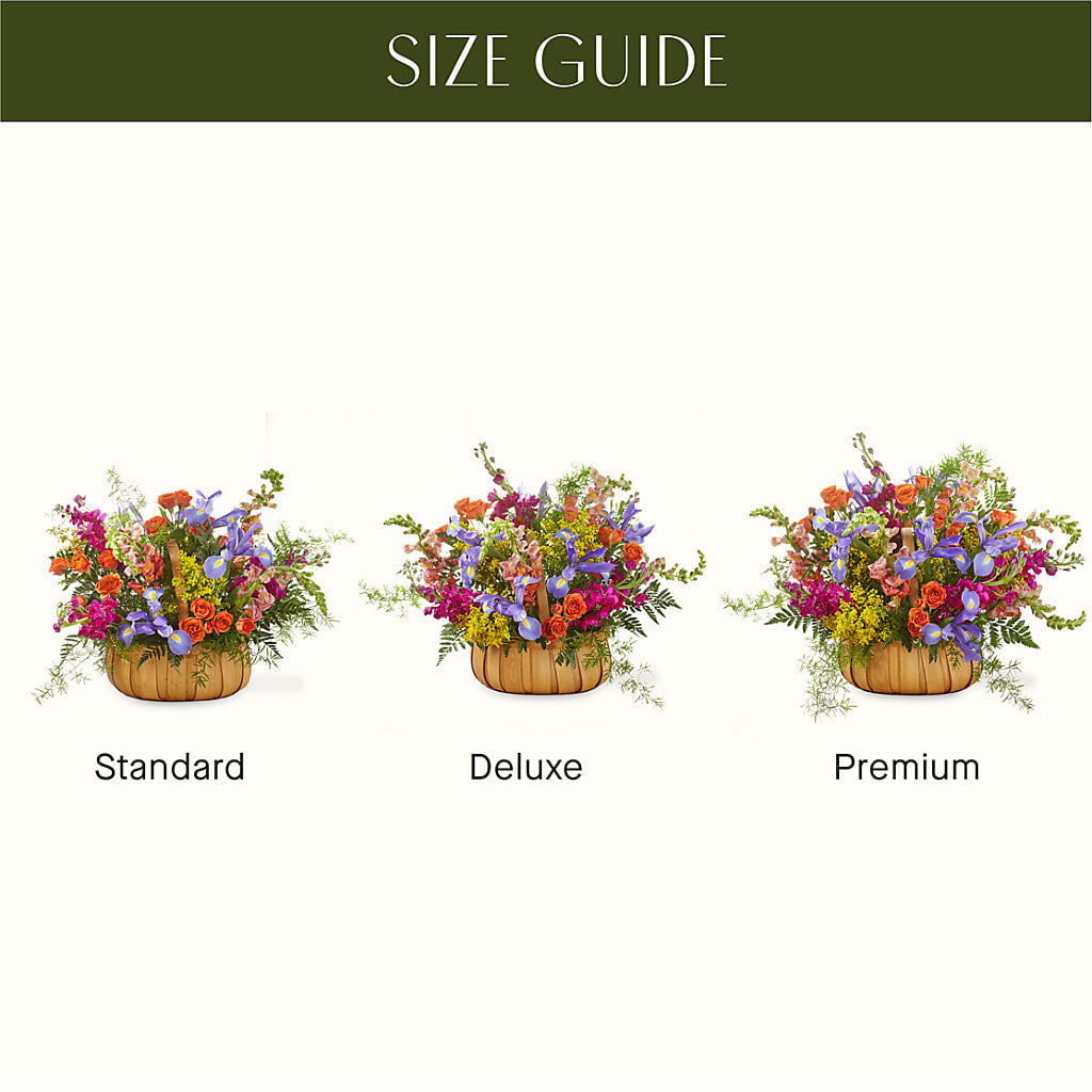 Garden of Life Basket –  For Get Me Not Florist, Williamston NC