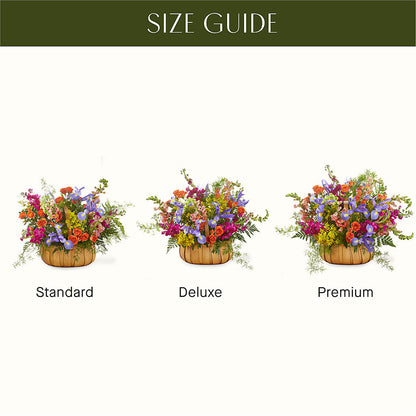 Garden of Life Basket –  For Get Me Not Florist, Williamston NC