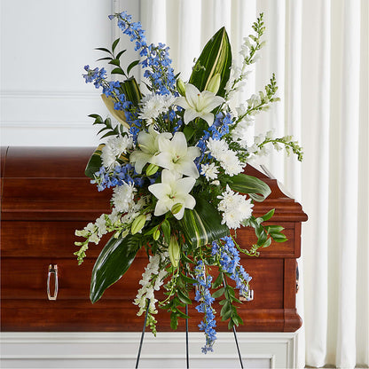 Eternal Impressions Standing Spray –  For Get Me Not Florist, Williamston NC