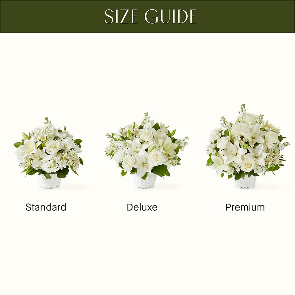 Peaceful Reflections Arrangement –  For Get Me Not Florist, Williamston NC