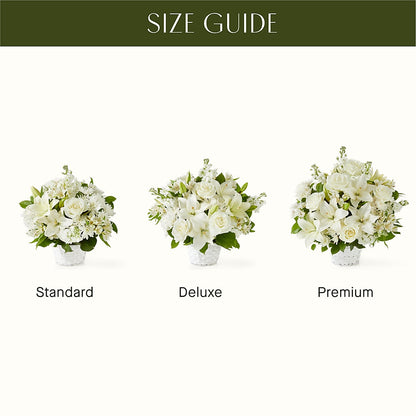 Peaceful Reflections Arrangement –  For Get Me Not Florist, Williamston NC