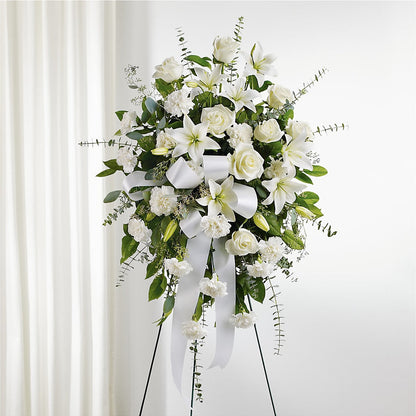 With Care Standing Spray –  For Get Me Not Florist, Williamston NC