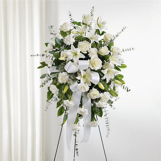 With Care Standing Spray –  For Get Me Not Florist, Williamston NC