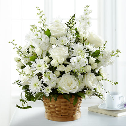 Heartfelt Condolences Arrangement –  For Get Me Not Florist, Williamston NC