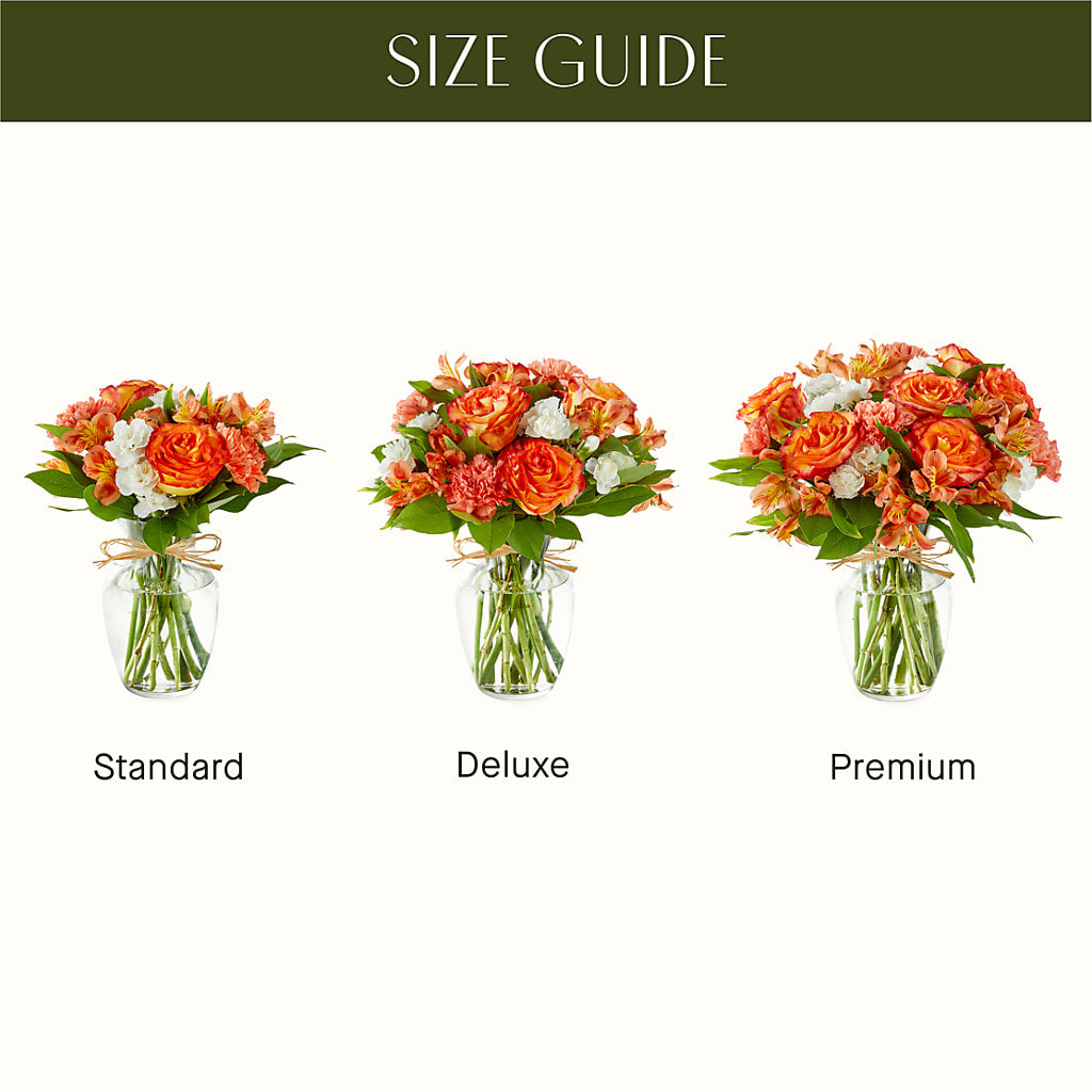 Apricot Glow Bouquet –  For Get Me Not Florist, Williamston NC