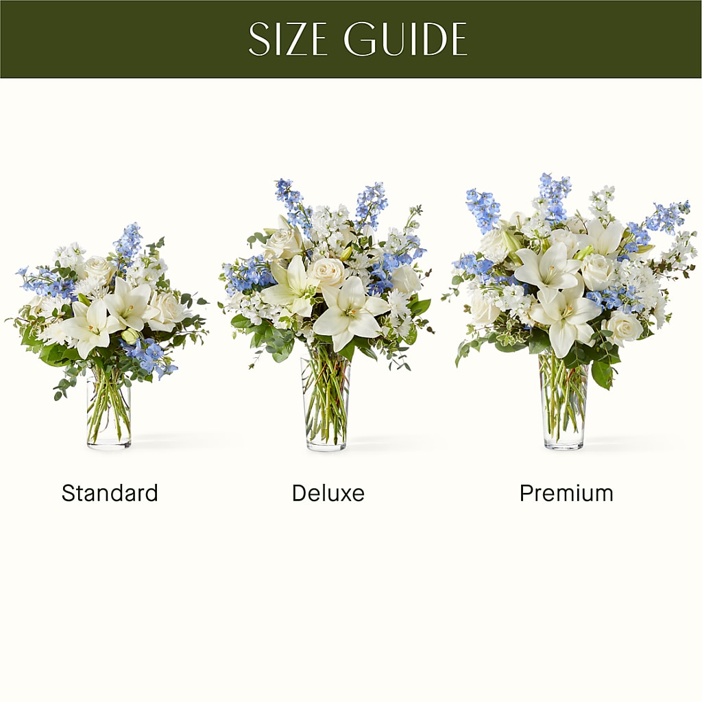 Peace of Mind Bouquet –  For Get Me Not Florist, Williamston NC