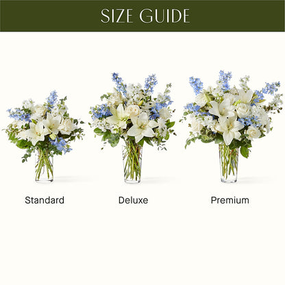 Peace of Mind Bouquet –  For Get Me Not Florist, Williamston NC