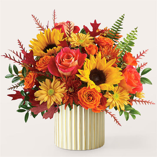 Fall Campfire Bouquet –  For Get Me Not Florist, Williamston NC