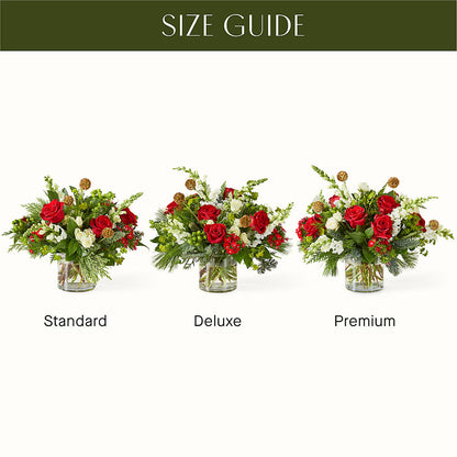 Deck the Halls Bouquet –  For Get Me Not Florist, Williamston NC