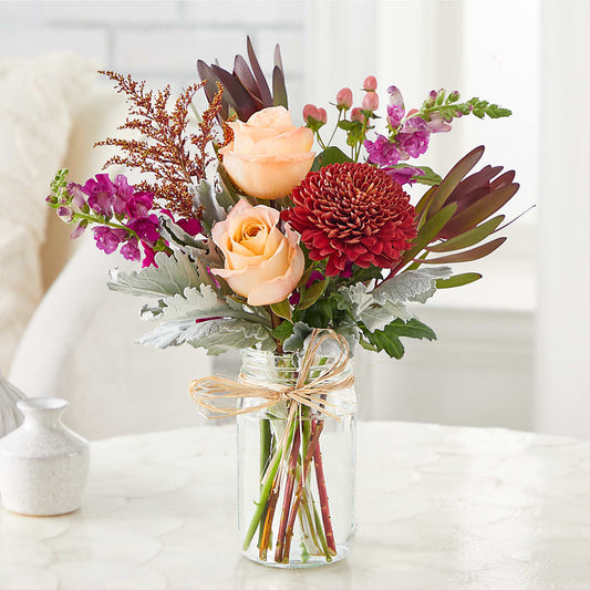 Moody Hues Bouquet –  For Get Me Not Florist, Williamston NC