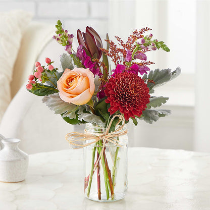Moody Hues Bouquet –  For Get Me Not Florist, Williamston NC