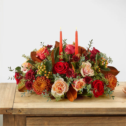 Gather Near Centerpiece –  For Get Me Not Florist, Williamston NC
