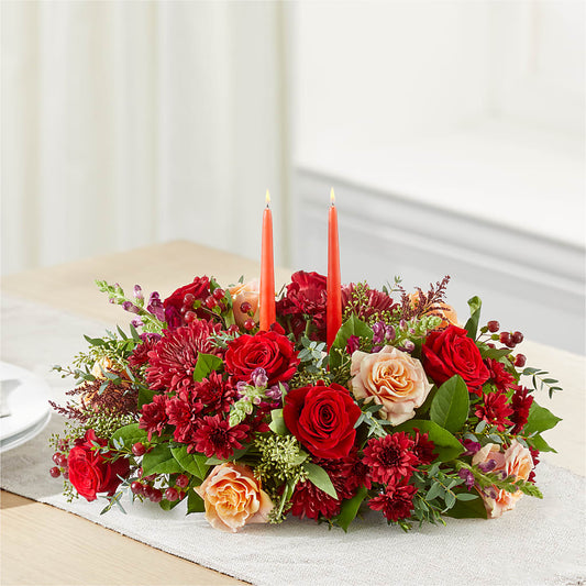 Most Thankful Centerpiece –  For Get Me Not Florist, Williamston NC