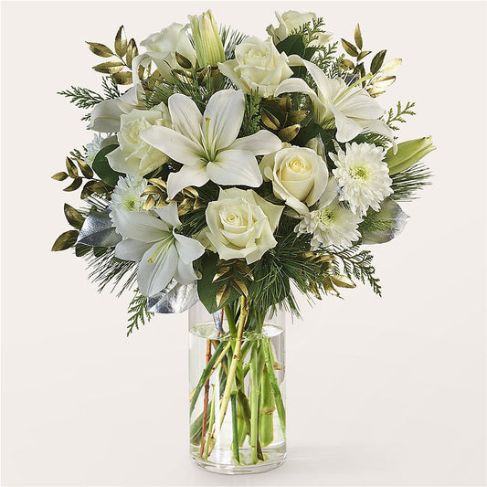 Wintry Mix Bouquet –  For Get Me Not Florist, Williamston NC