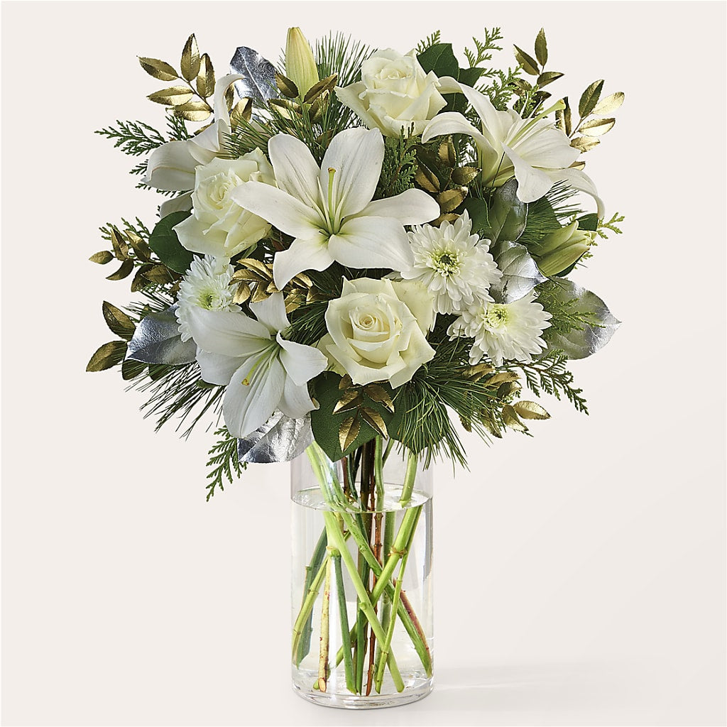 Wintry Mix Bouquet –  For Get Me Not Florist, Williamston NC