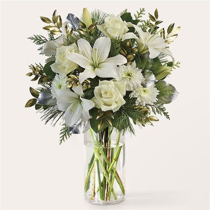 Wintry Mix Bouquet –  For Get Me Not Florist, Williamston NC