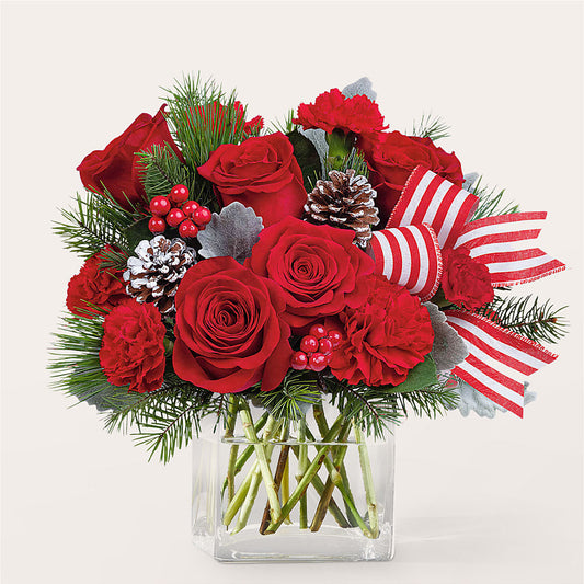 Baking Spirits Bright Bouquet –  For Get Me Not Florist, Williamston NC