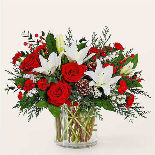 Best in Snow Bouquet –  For Get Me Not Florist, Williamston NC
