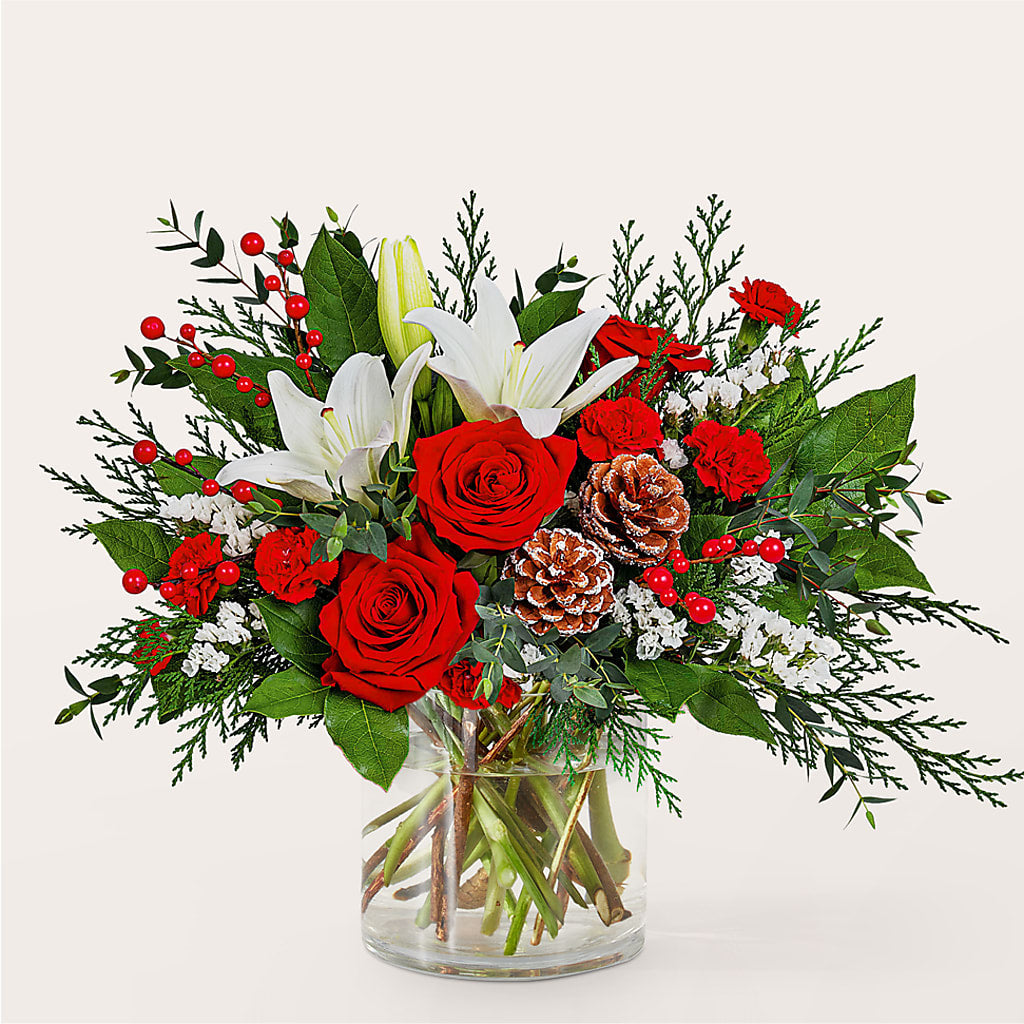 Best in Snow Bouquet –  For Get Me Not Florist, Williamston NC