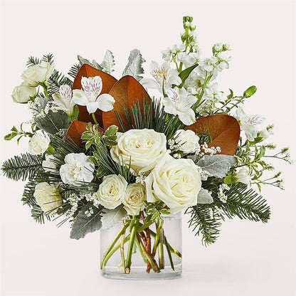 Fresh Snowfall Bouquet –  For Get Me Not Florist, Williamston NC