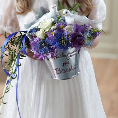 Enchantment Flower Girl Arrangement –  For Get Me Not Florist, Williamston NC